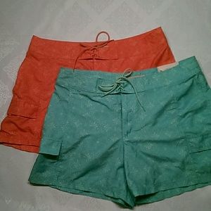 2 pair Beach shorts